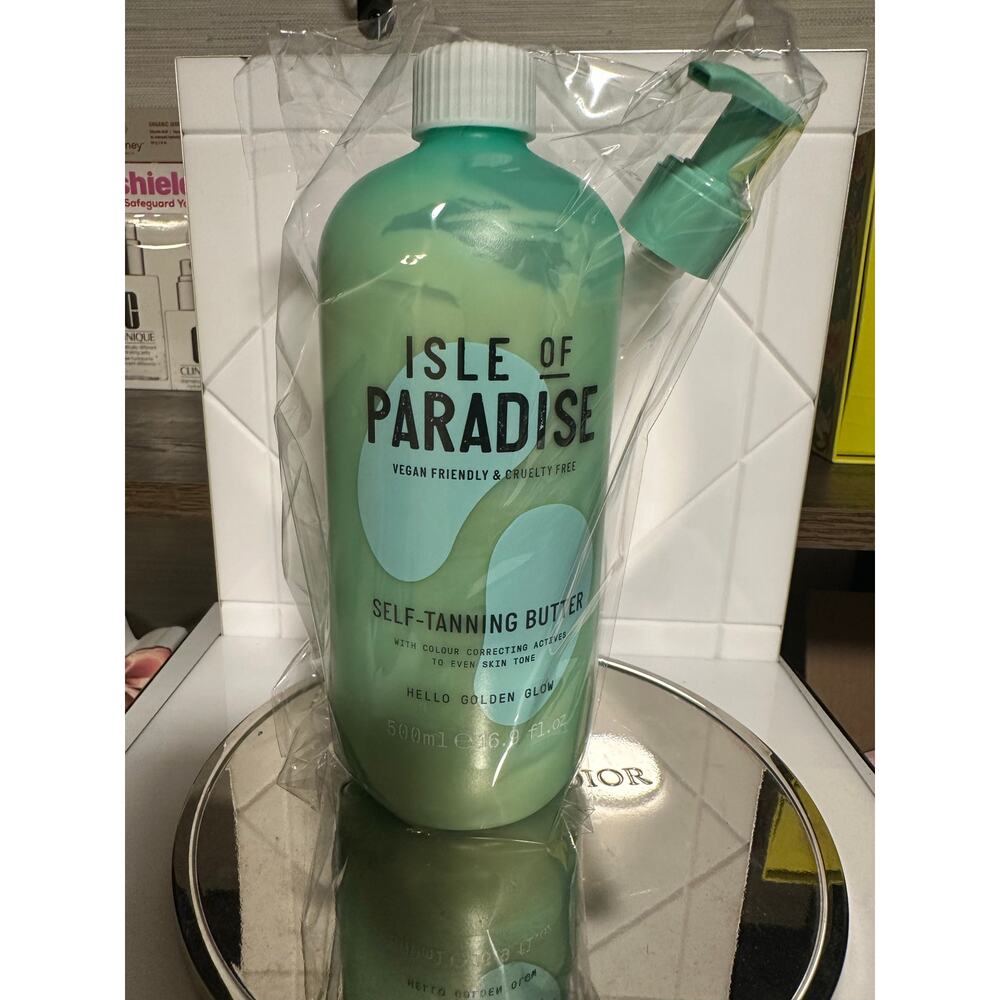 Isle of Paradise Self-Tanning Butter - “Hello Golden Glow" - 16.9 fl. oz. - NEW